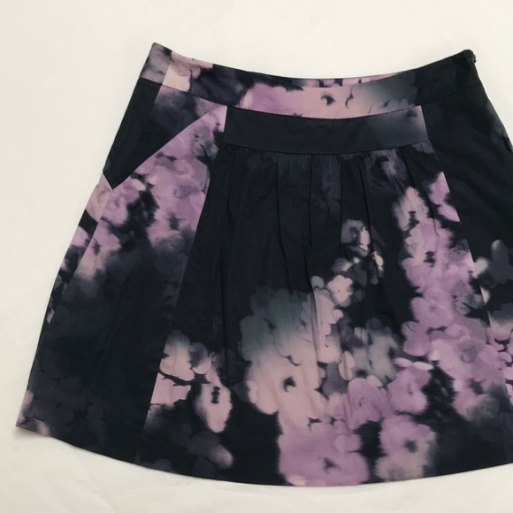 Theory tie die mini skirt - Picture 6 of 7